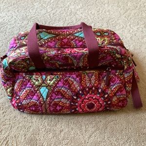 Vera Bradley-Weekender Travel Bag-Resort Medallion EUC